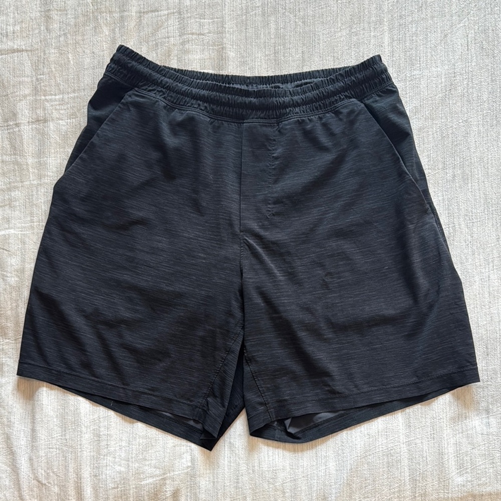 Men's Black Lululemon Surge Shorts